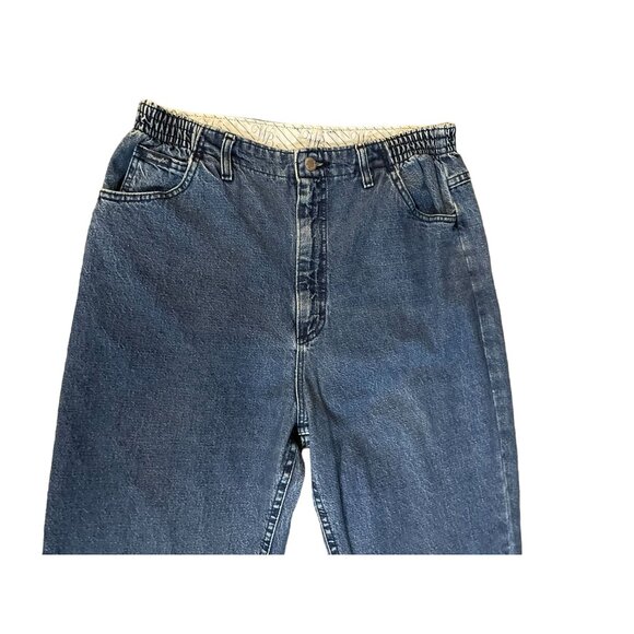 Vintage Wrangler Jeans Womens 16/30 Used High Rise Tapered Stretch Waist - Picture 14 of 14